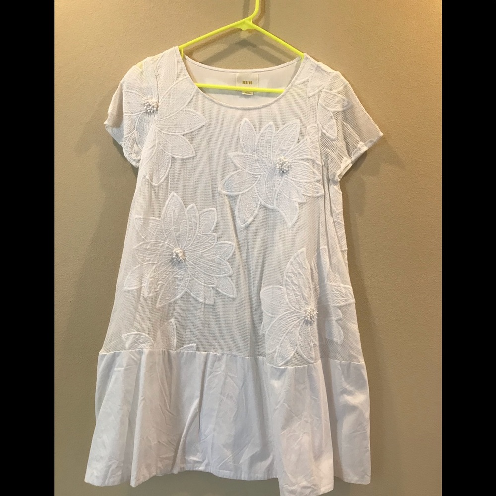 COPY - Anthropologie White Dress Size S